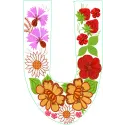 Flowers decor 45 embroidery design - Embroidery Design