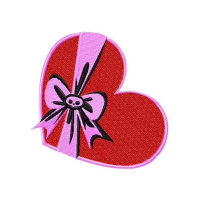 Skelanimals Heart embroidery design - Embroidery Design