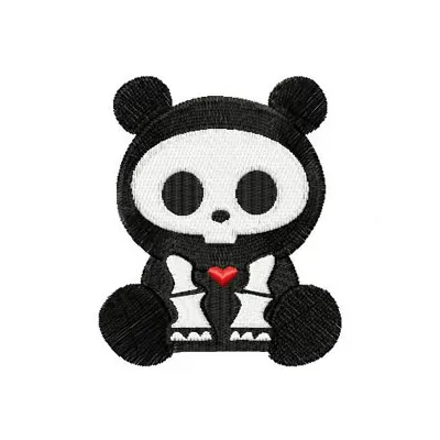 Skelanimals Chungkee Stitching Pattern for Halloween