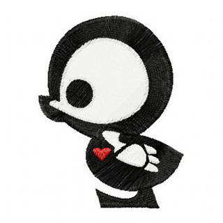 Skelanimals Quackee embroidery design - Embroidery Design