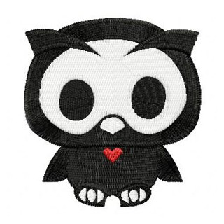 Skelanimals Oliver embroidery design - Embroidery Design