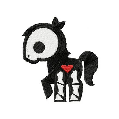 Skelanimals Carrie Spooky Stitching Pattern