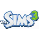 Sims 3 logo embroidery design - Embroidery Design