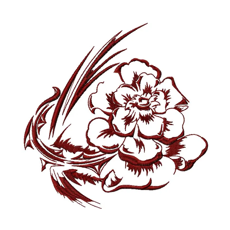 Flowers 23 embroidery design - Embroidery Design