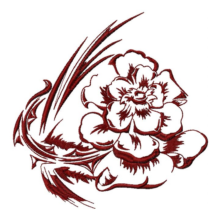 Flowers 23 embroidery design - Embroidery Design