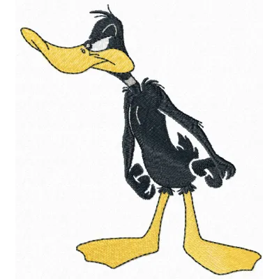 Daffy Duck Stitching Pattern for Kids & Crafters