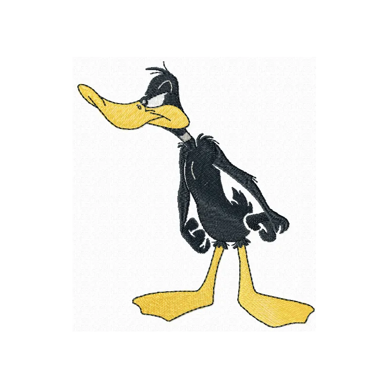 Daffy Duck Stitching Pattern for Kids & Crafters
