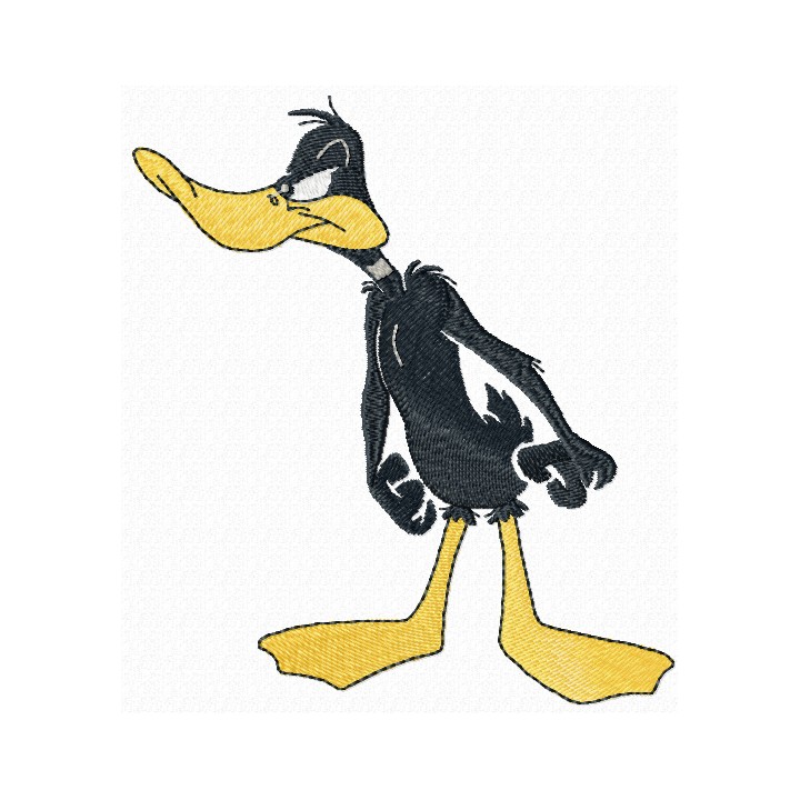 Daffy Duck embroidery design - Embroidery Design