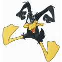 Daffy Duck Crazy Stitching Pattern | Looney Tunes
