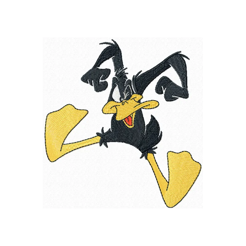 Daffy Duck Crazy Stitching Pattern | Looney Tunes