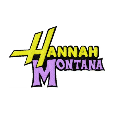 Hannah Montana Logo Stitching Pattern for Fans