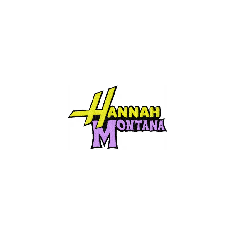 Hannah Montana Logo Stitching Pattern for Fans