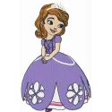 Sofia The First embroidery design - Embroidery Design