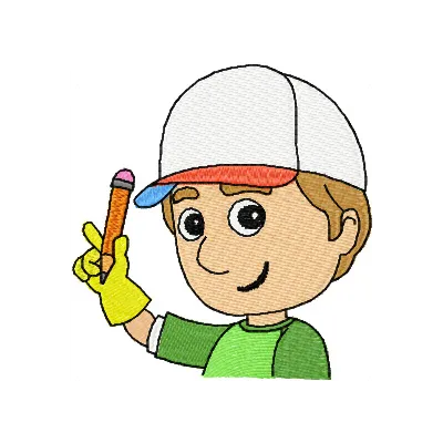 Handy Manny 4 embroidery design - Embroidery Design