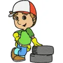 Handy Manny 2  embroidery design - Embroidery Design