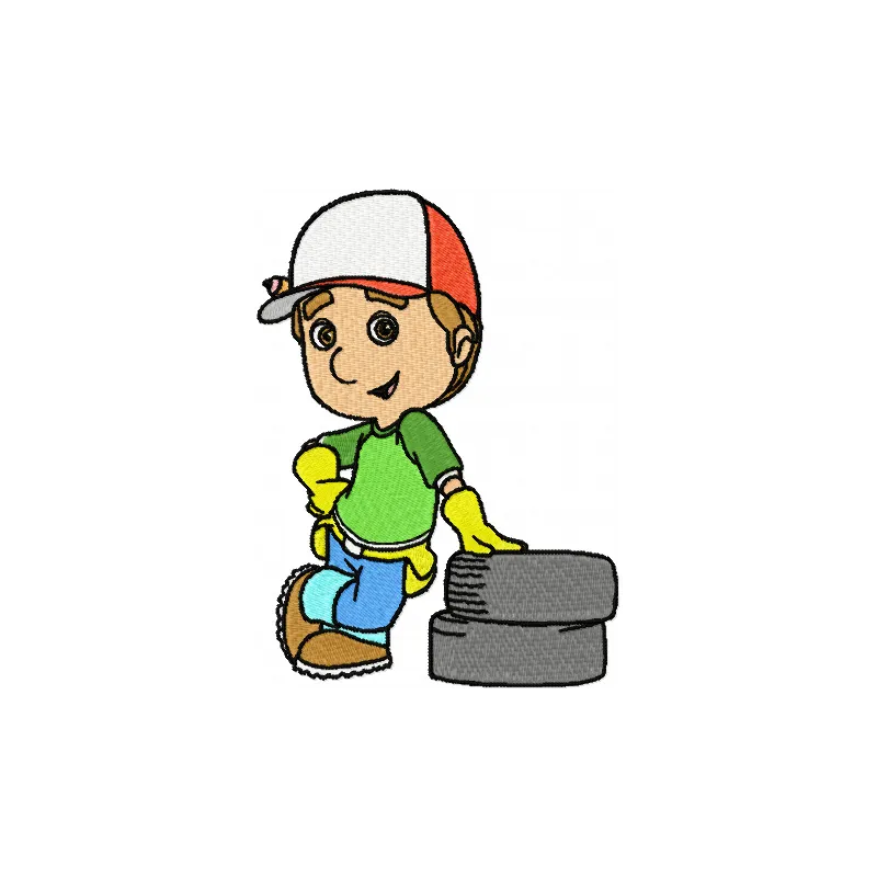 Handy Manny 2  embroidery design - Embroidery Design