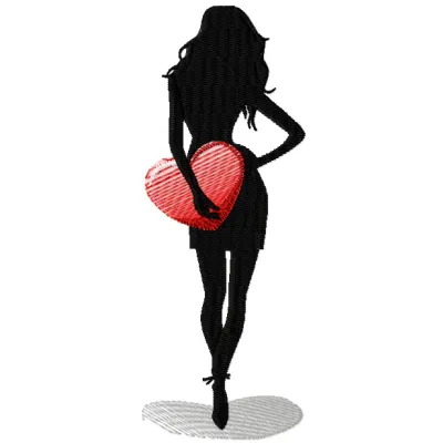 I Will Take Away Your Heart - I Will Not Return embroidery design - Embroidery Design