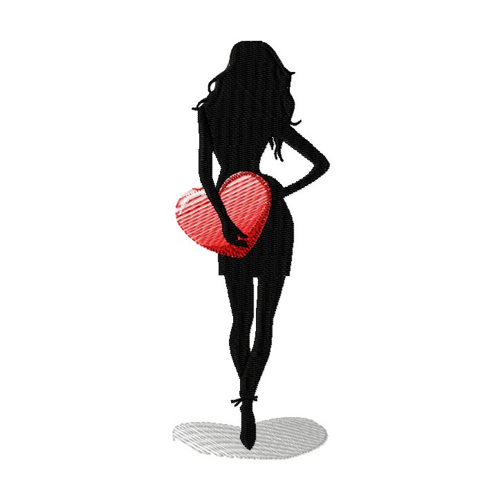 I Will Take Away Your Heart - I Will Not Return embroidery design - Embroidery Design