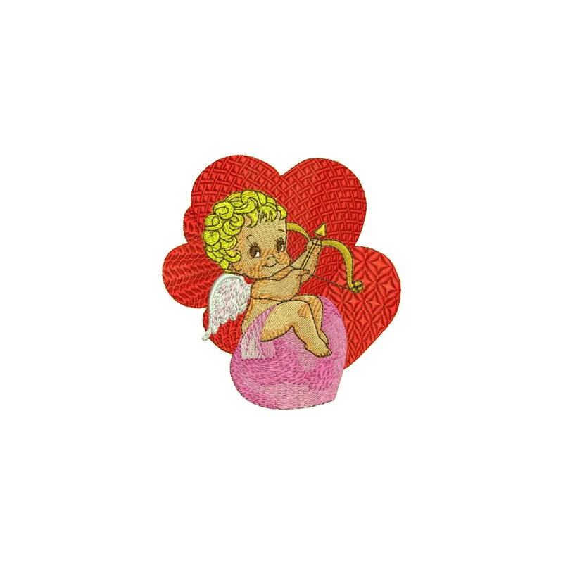 Valentine's Day Cupid embroidery design - Embroidery Design