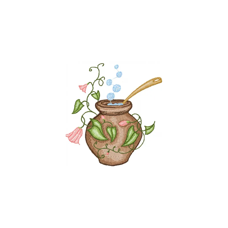 Enchanted Magic Pot Stitching Pattern for Fantasy Lovers