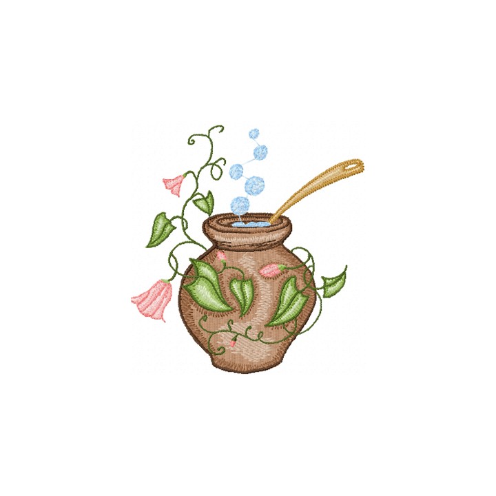 Magic Pot embroidery design - Embroidery Design