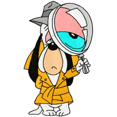 Droopy Dog Stitching Pattern - Adorable Canine Design