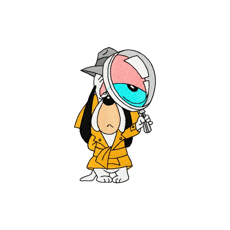 Droopy Dog Stitching Pattern - Adorable Canine Design