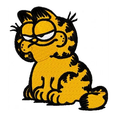Garfield Stitching Pattern for Cat Lovers