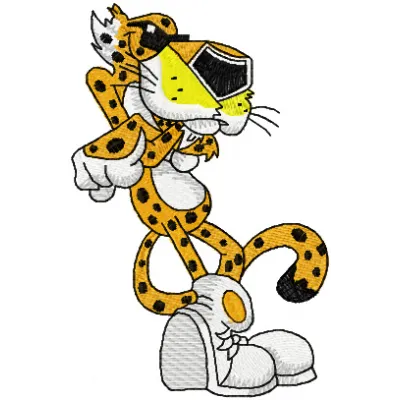 Chester Cheetah Stitching Pattern | Dual Sizes