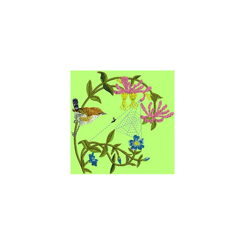 Bird Hunting embroidery design - Embroidery Design