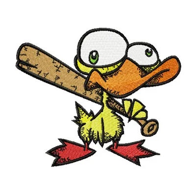 Nervous Duck Baseball Bat Stitching Pattern