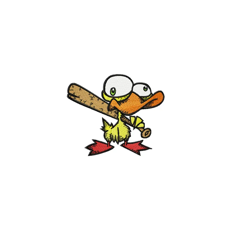 Nervous Duck Baseball Bat Stitching Pattern