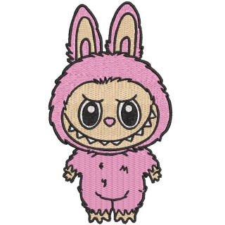 Labubu embroidery design - Embroidery Design