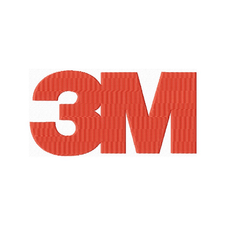 3M logo embroidery design - Embroidery Design