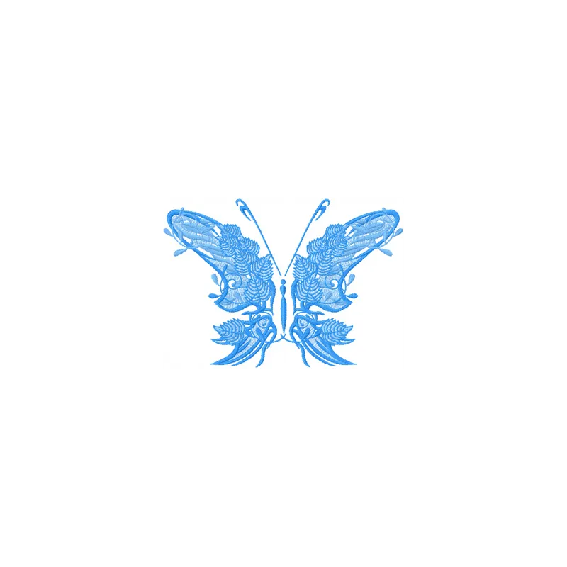 Ethereal Leaves & Wind Stitching Pattern