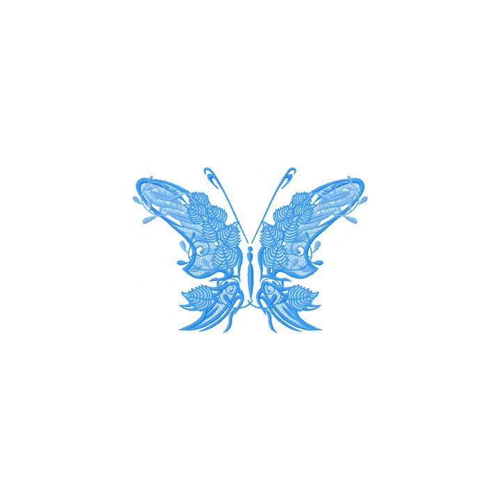 Leaves in the Dream Wind embroidery design - Embroidery Design