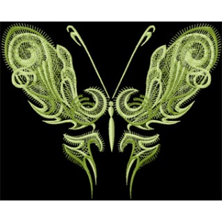 Summer Modern embroidery design - Embroidery Design