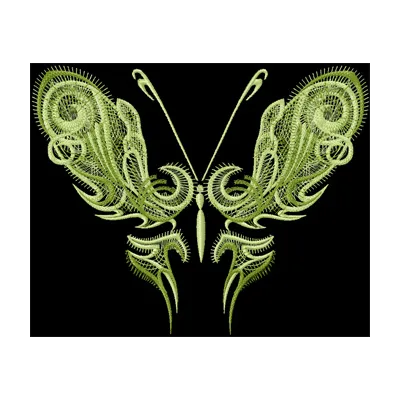 Summer Modern Butterfly Stitching Pattern