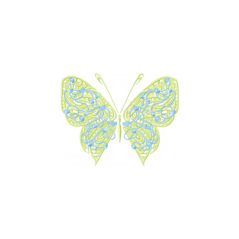 Heart of Brook Butterfly Stitching Pattern