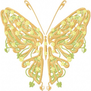 Autumn Meadow embroidery design - Embroidery Design