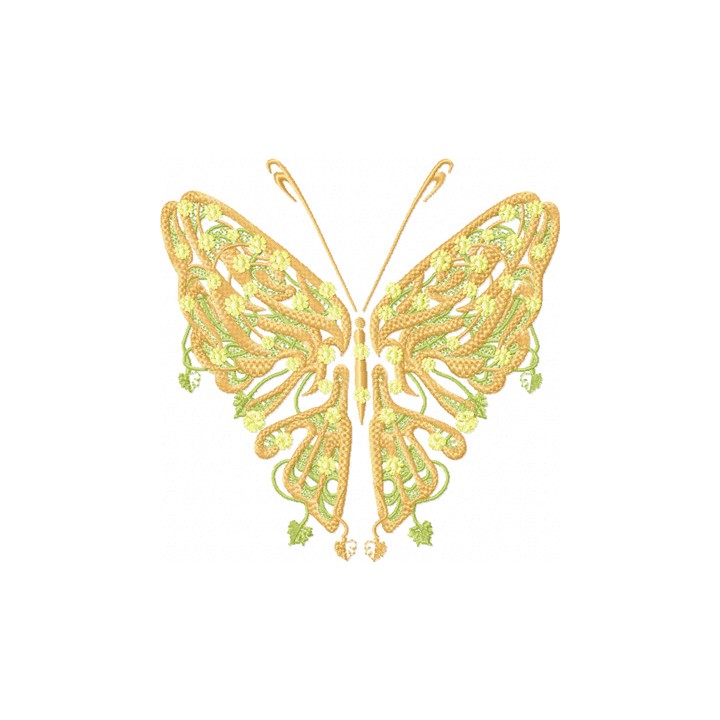 Autumn Meadow embroidery design - Embroidery Design