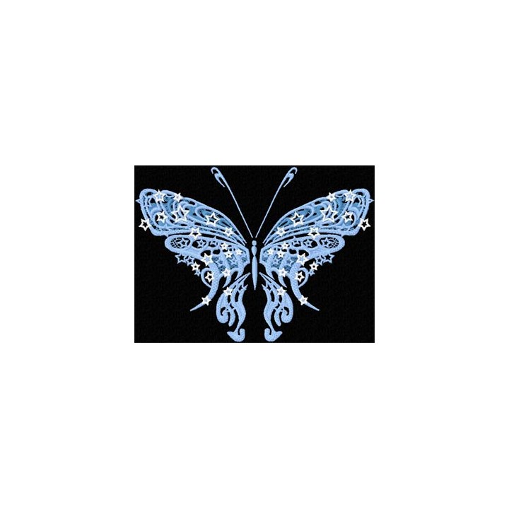 Christmas Sky embroidery design - Embroidery Design