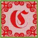 Monogram Letter С Style 1 embroidery design - Embroidery Design