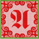 Monogram Letter A Style 1 embroidery design - Embroidery Design