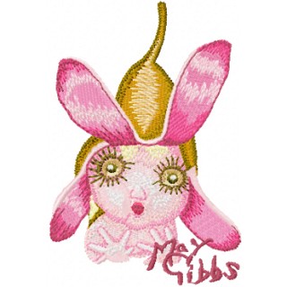 Gumnut Girl embroidery design - Embroidery Design