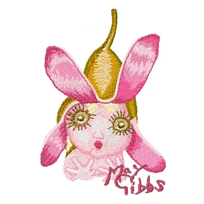 Gumnut Girl Embroidery Pattern - May Gibbs Collection