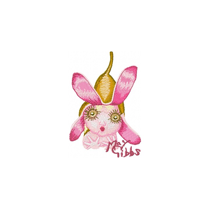 Gumnut Girl embroidery design - Embroidery Design