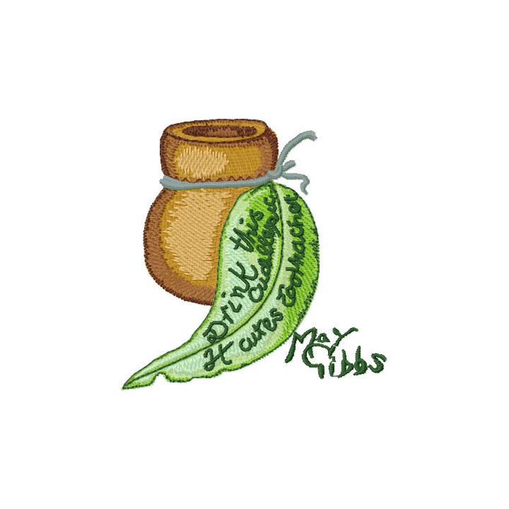 Magic Pot embroidery design - Embroidery Design