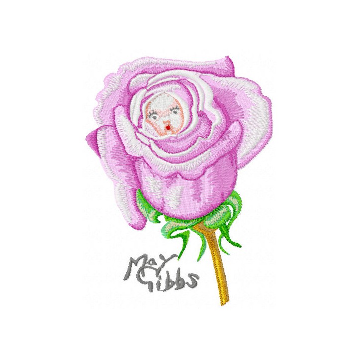Flower Baby embroidery design - Embroidery Design