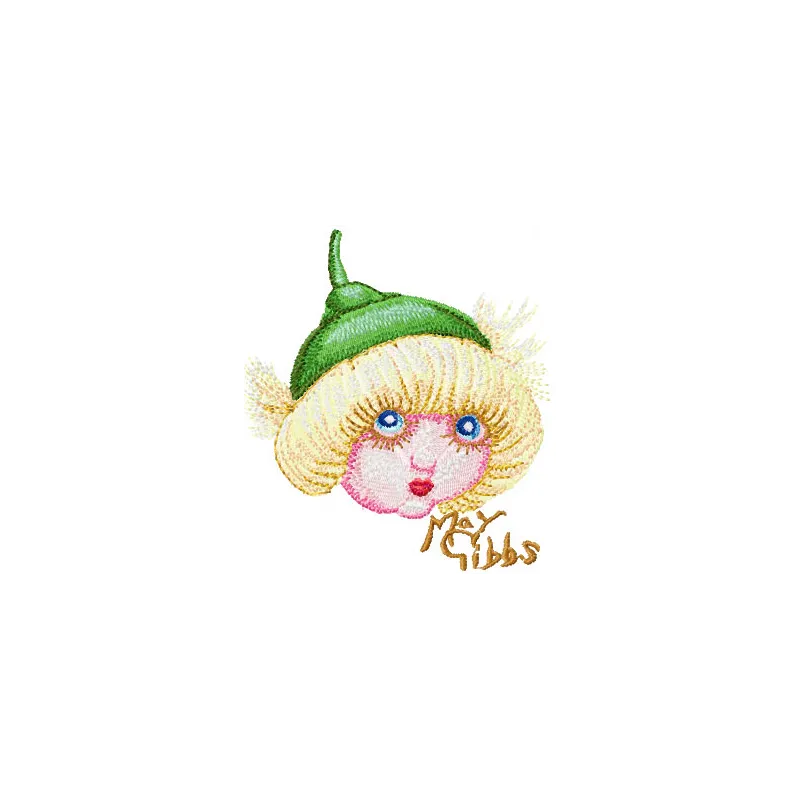 Snugglepot & Gumnut Hat Stitching Pattern | May Gibbs